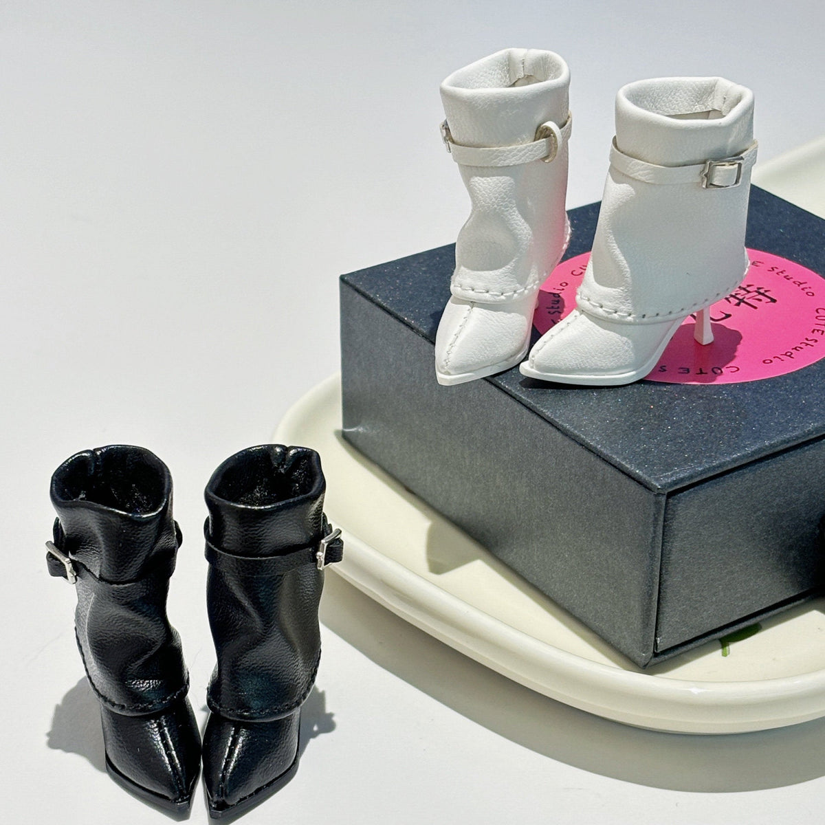 Pointed Toe Doll Boots for Blythe OB22 OB24 Dolls