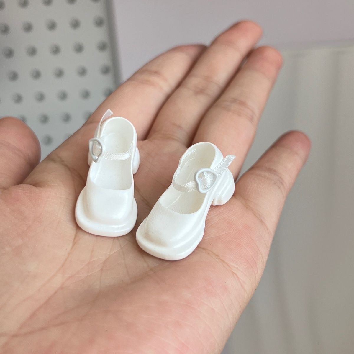 Vintage Doll Leather Shoes for Blythe OB22 OB24 Licca & Barbie Dolls