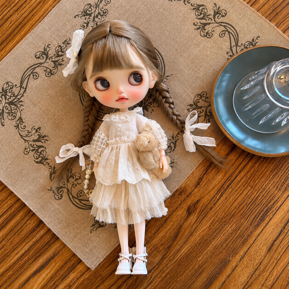 Blythe Doll Dress for OB22 OB24 – Handmade Cute Casual Doll Clothes