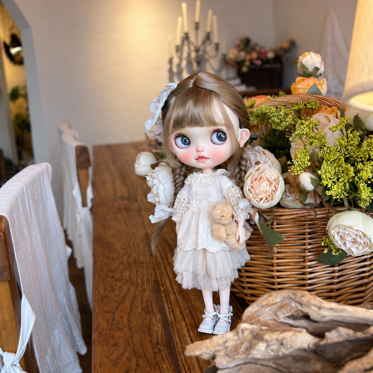 Blythe Doll Dress for OB22 OB24 – Handmade Cute Casual Doll Clothes