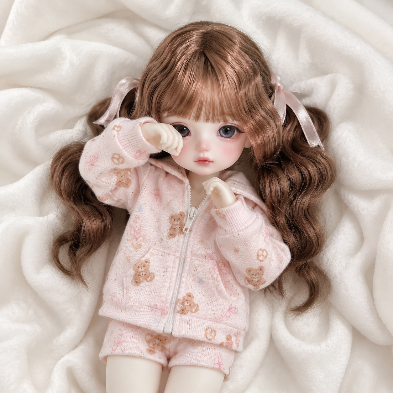 Baby Cotton Pajama Set for Blythe OB22 OB24 Azone Dolls