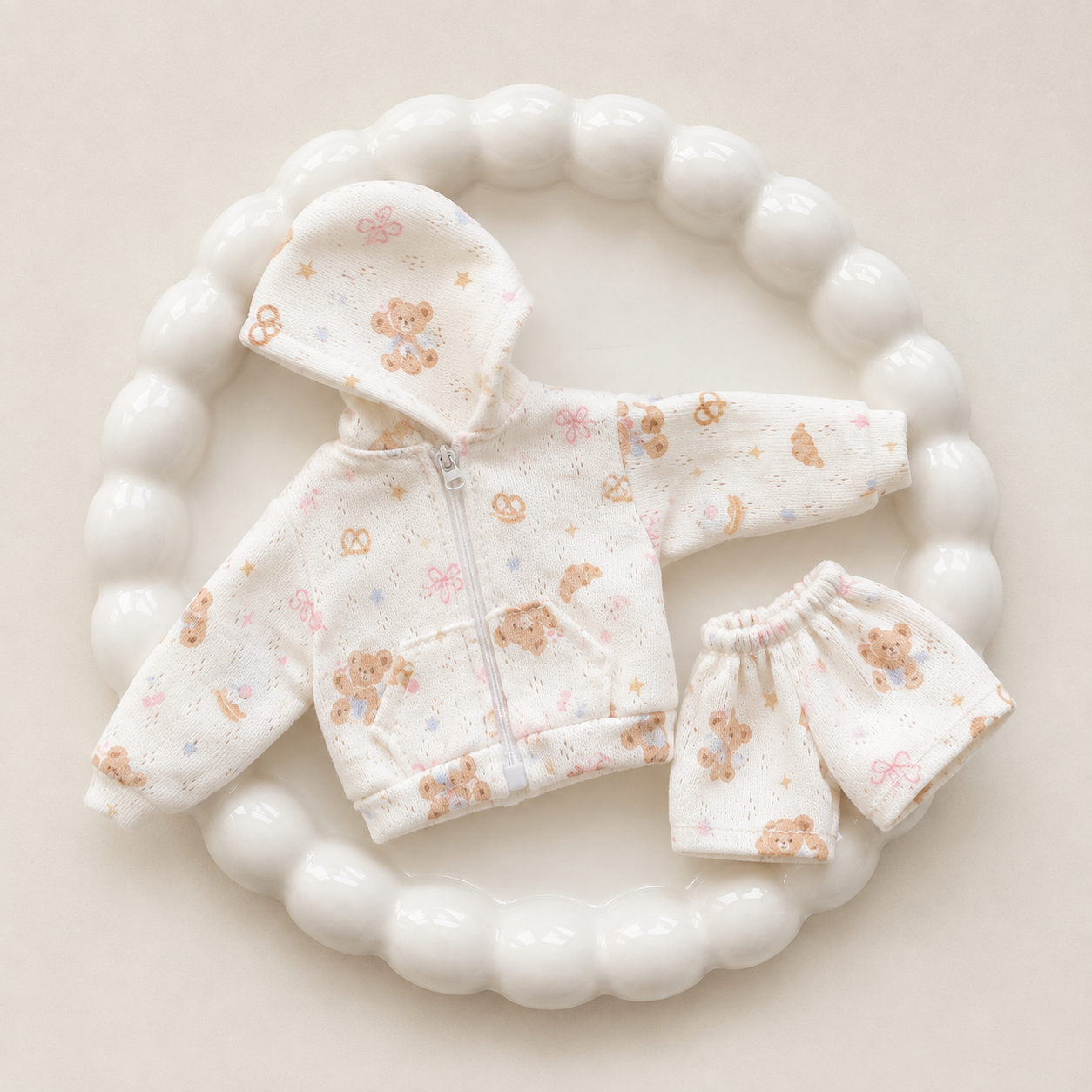 Baby Cotton Pajama Set for Blythe OB22 OB24 Azone Dolls