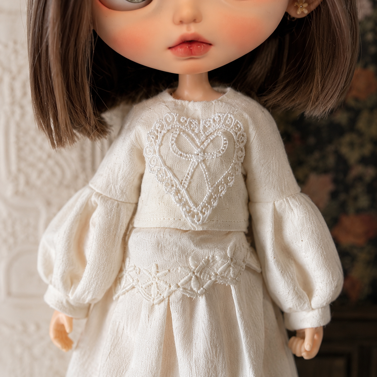 Doll Clothes Set for Blythe OB22 OB24 Azone 1/6 Dolls – Top & Pants Outfit