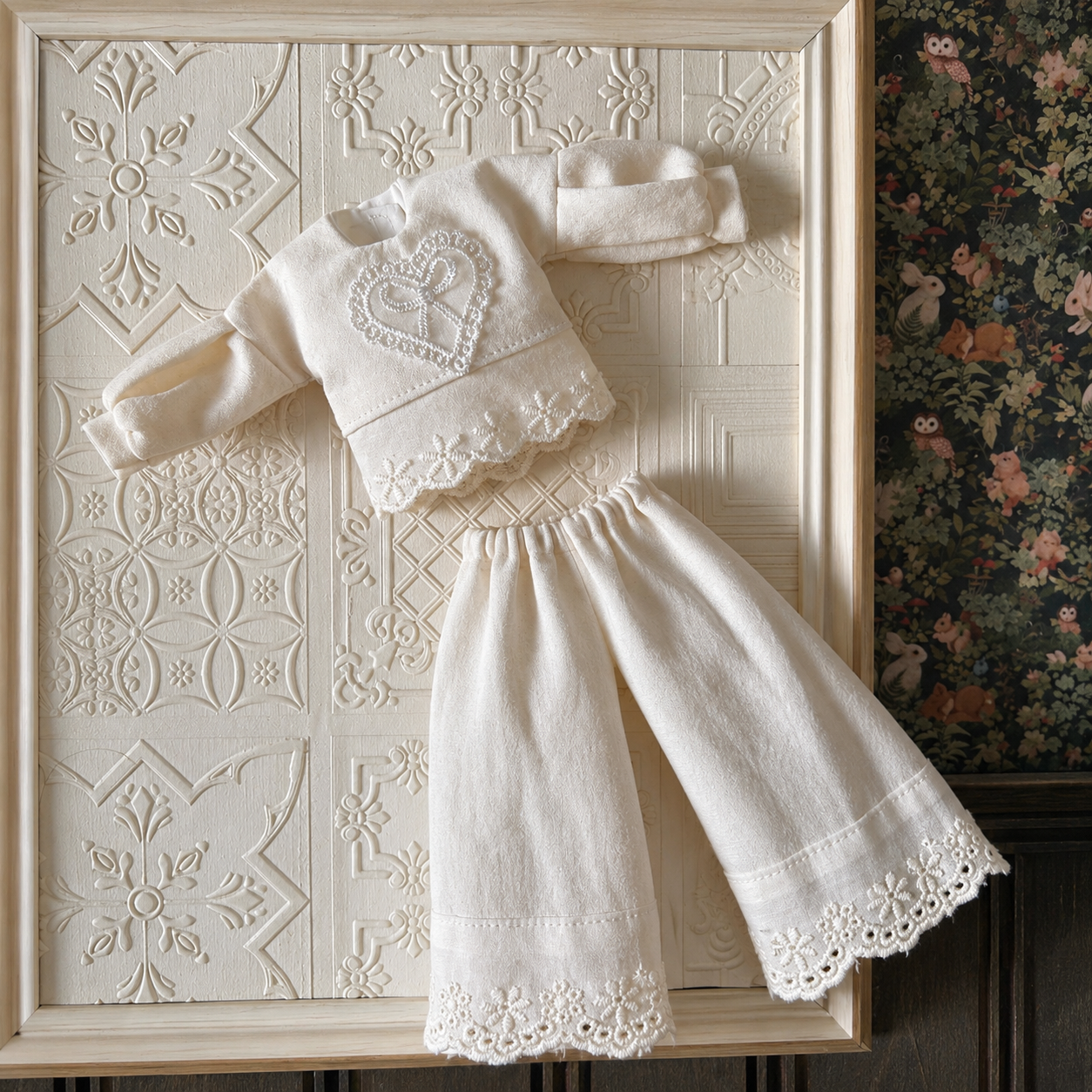 Doll Clothes Set for Blythe OB22 OB24 Azone 1/6 Dolls – Top & Pants Outfit