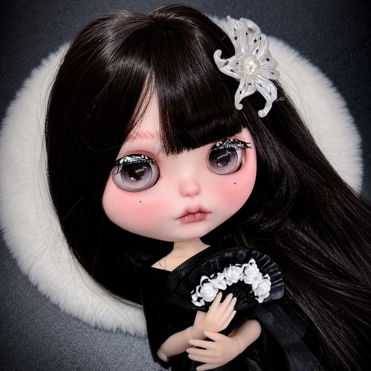 Customized Blythe Doll Full Set – Handmade Doll with Wig, Outfit &amp; 19-Joint Body