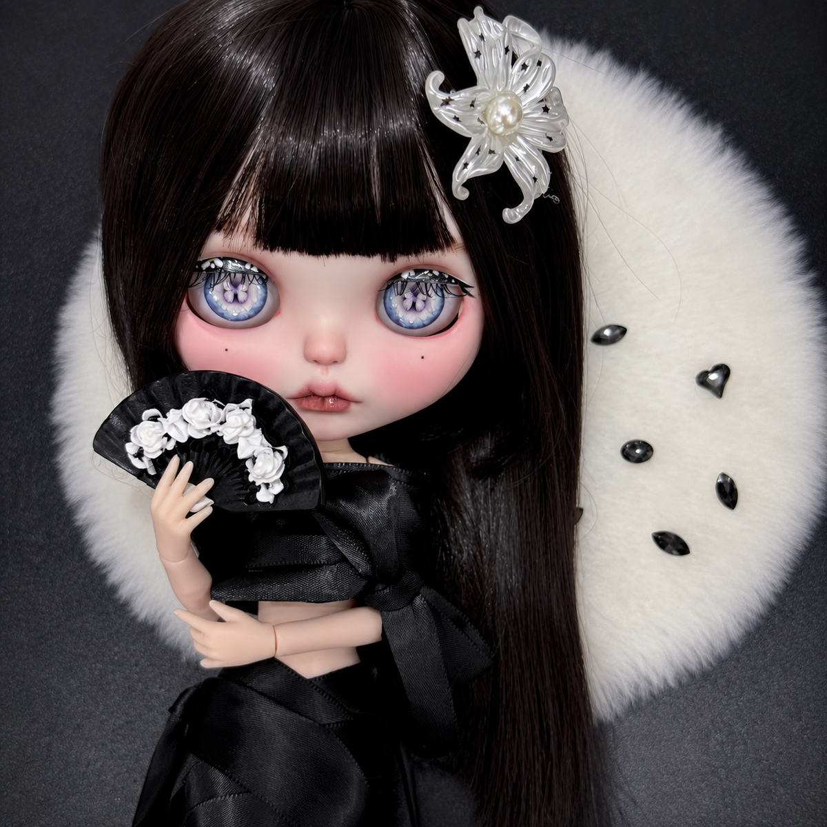 Customized Blythe Doll Full Set – Handmade Doll with Wig, Outfit &amp; 19-Joint Body