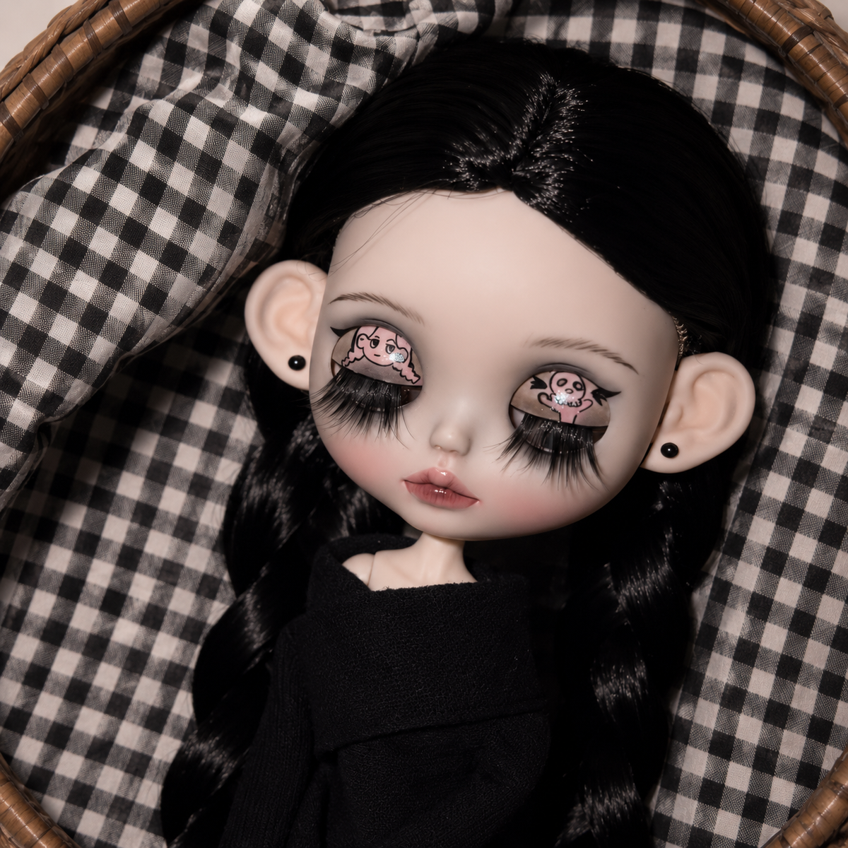 Customized Blythe Doll Full Set – Handmade Doll with Wig, Outfit & 19-Joint Body