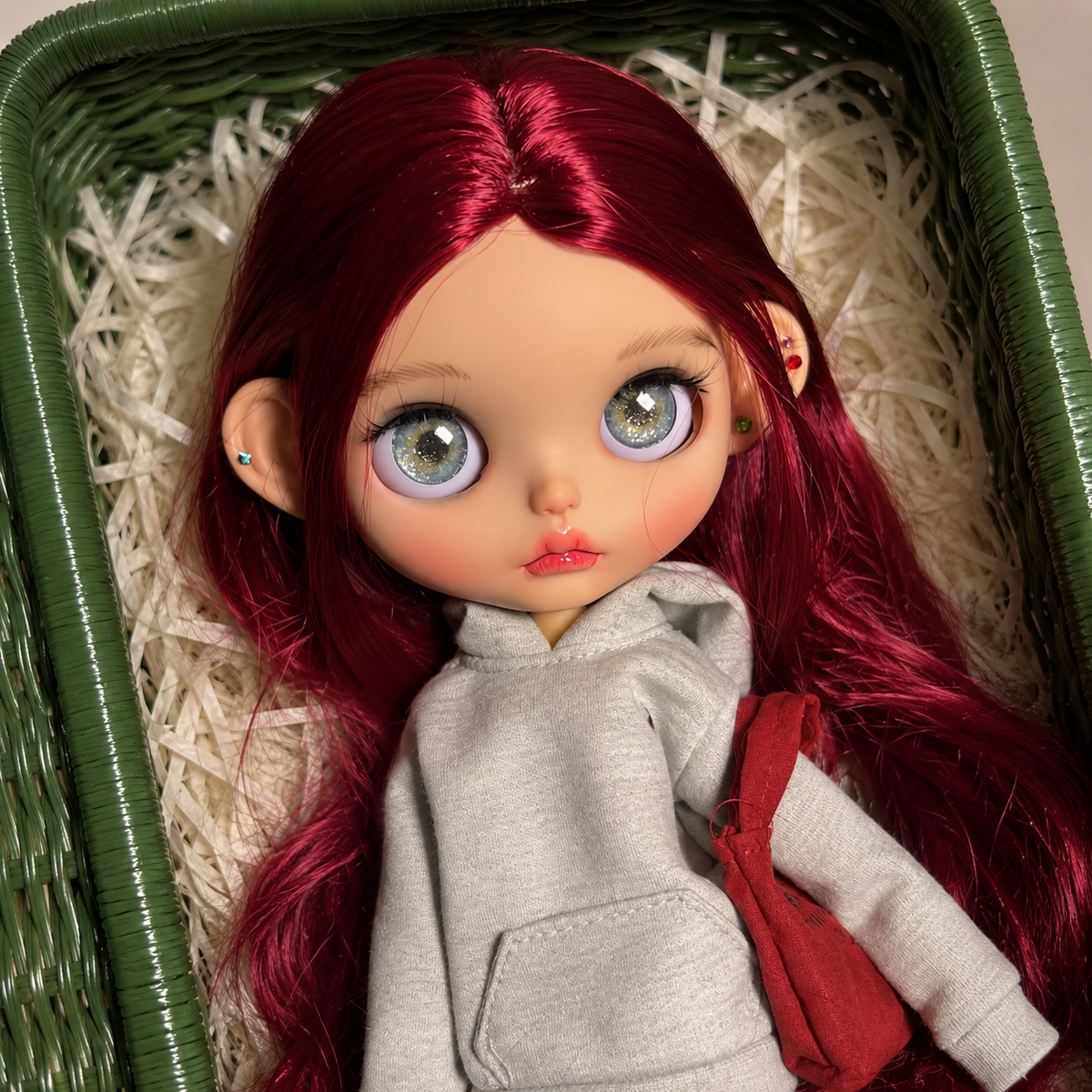 Customized Blythe Doll Full Set – Handmade Doll with Wig, Outfit & 19-Joint Body