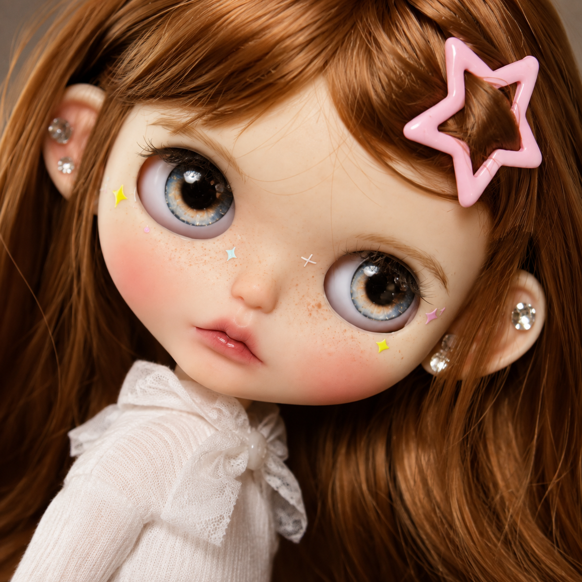 Customized Blythe Doll Full Set – Handmade Doll with Wig, Outfit & 19-Joint Body
