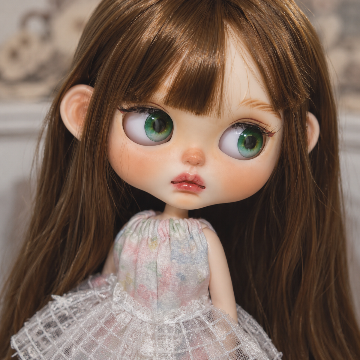 Customized Blythe Doll Full Set – Handmade Doll with Wig, Outfit & 19-Joint Body
