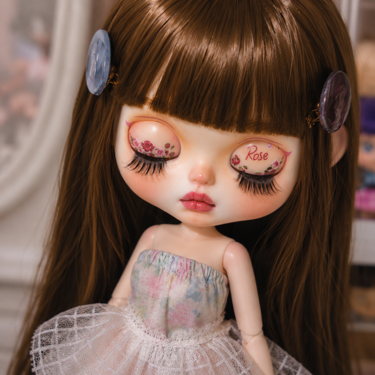 Customized Blythe Doll Full Set – Handmade Doll with Wig, Outfit & 19-Joint Body