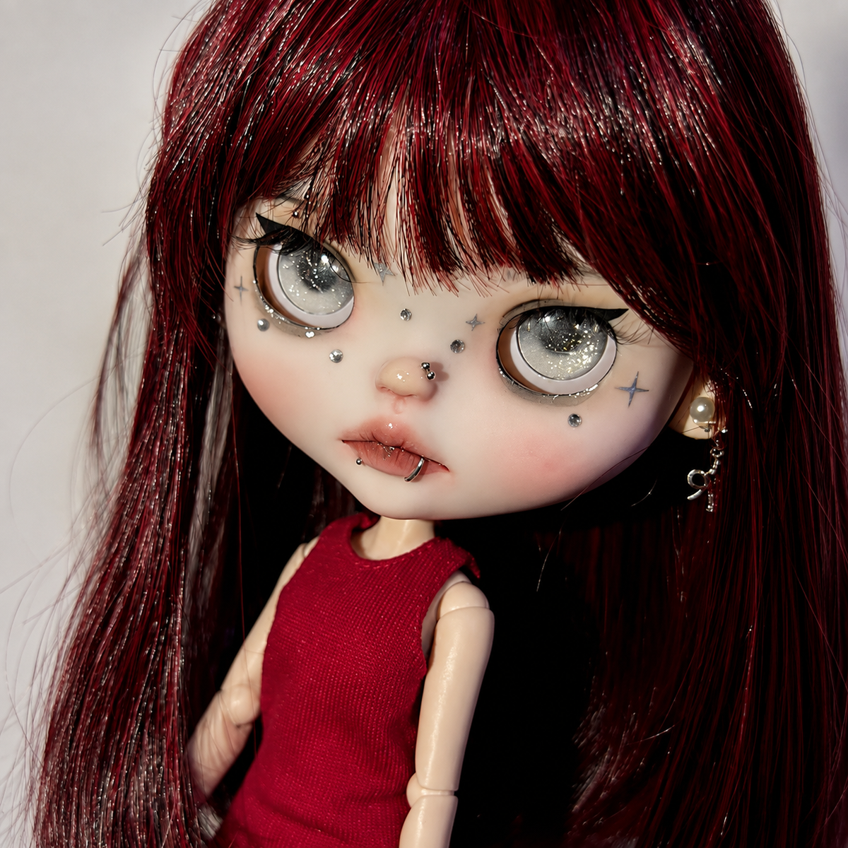 Customized Blythe Doll Full Set – Handmade Doll with Wig, Outfit & 19-Joint Body