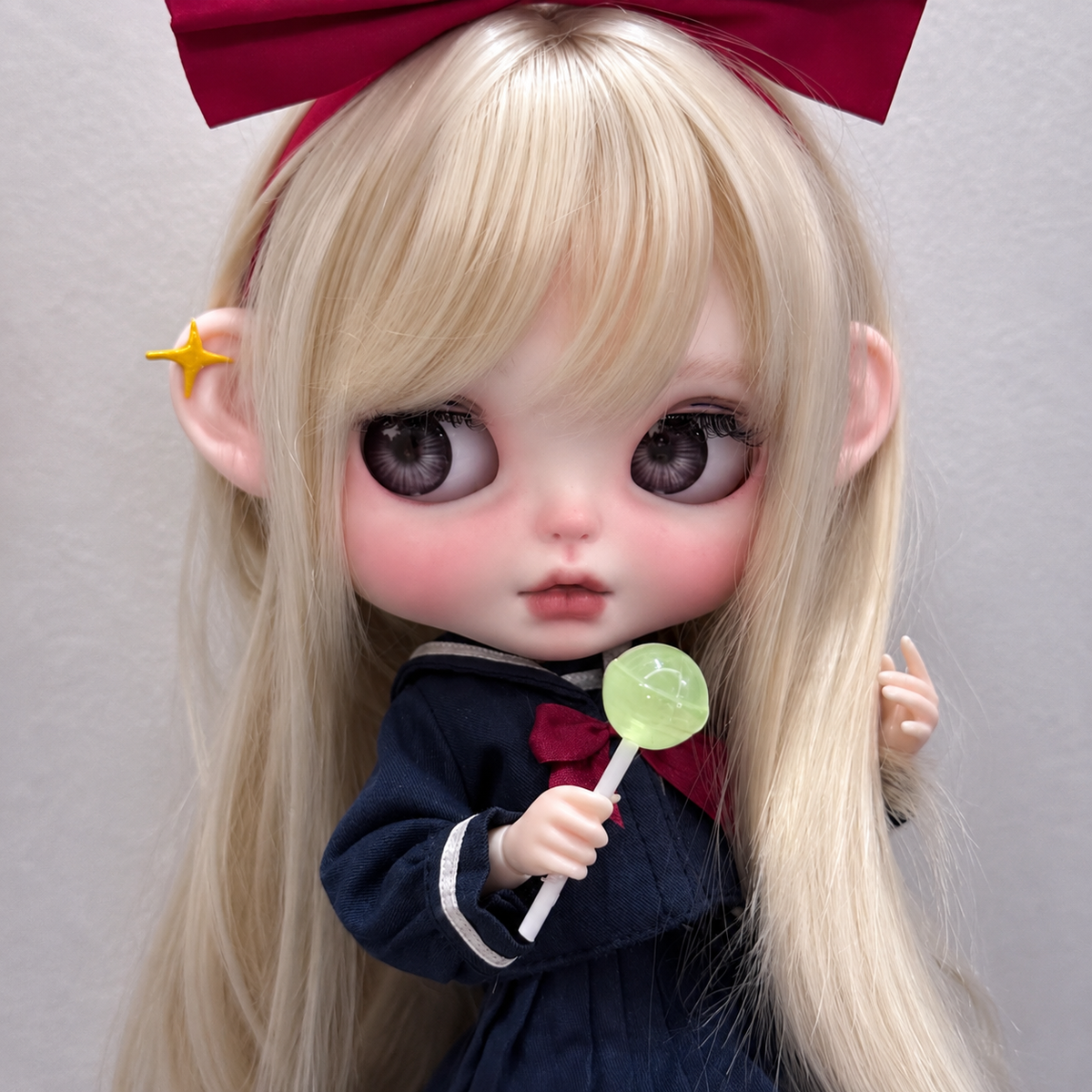 Customized Blythe Doll Full Set – Handmade Doll with Wig, Outfit & 19-Joint Body