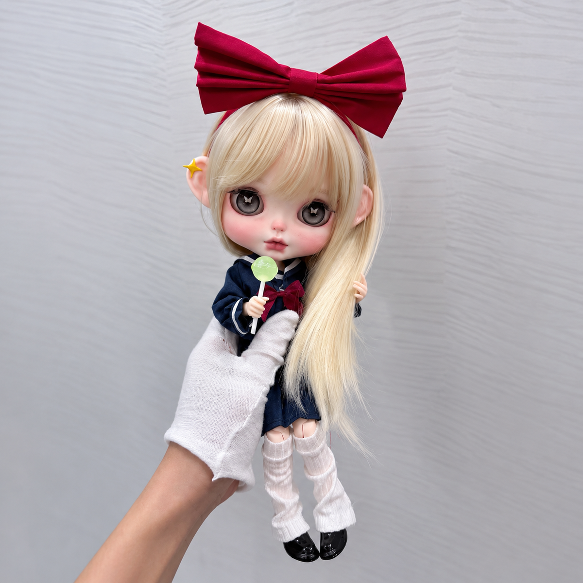 Customized Blythe Doll Full Set – Handmade Doll with Wig, Outfit & 19-Joint Body