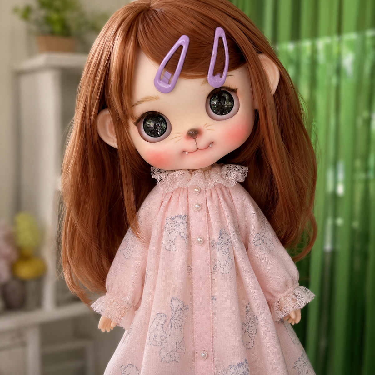 Customized Blythe Doll Full Set – Handmade Doll with Wig, Outfit & 19-Joint Body