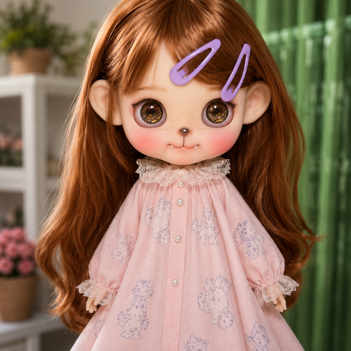 Customized Blythe Doll Full Set – Handmade Doll with Wig, Outfit & 19-Joint Body