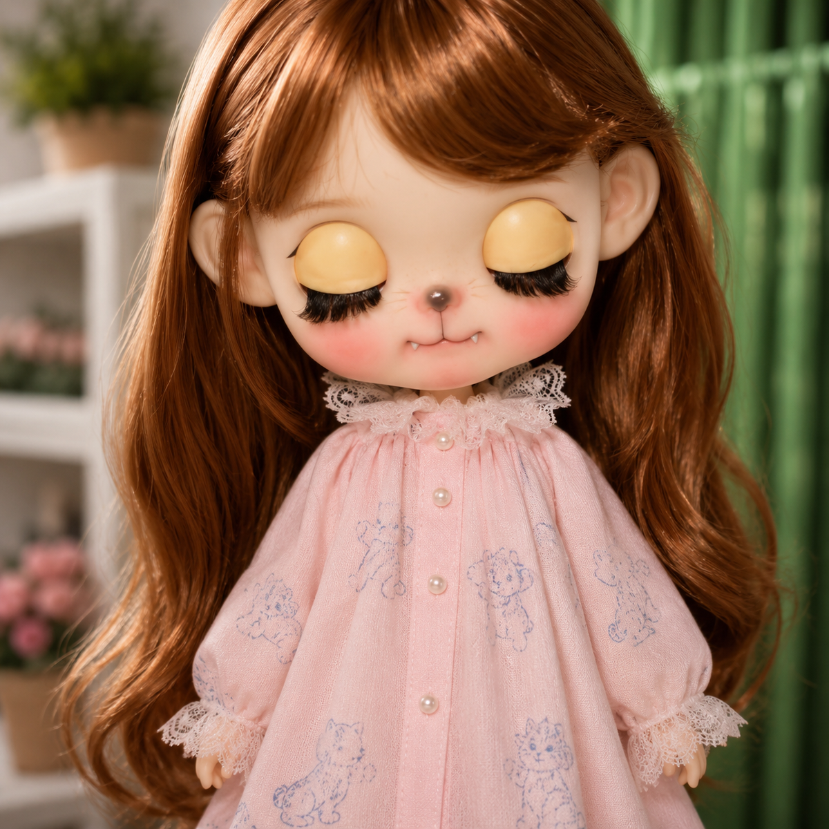 Customized Blythe Doll Full Set – Handmade Doll with Wig, Outfit & 19-Joint Body