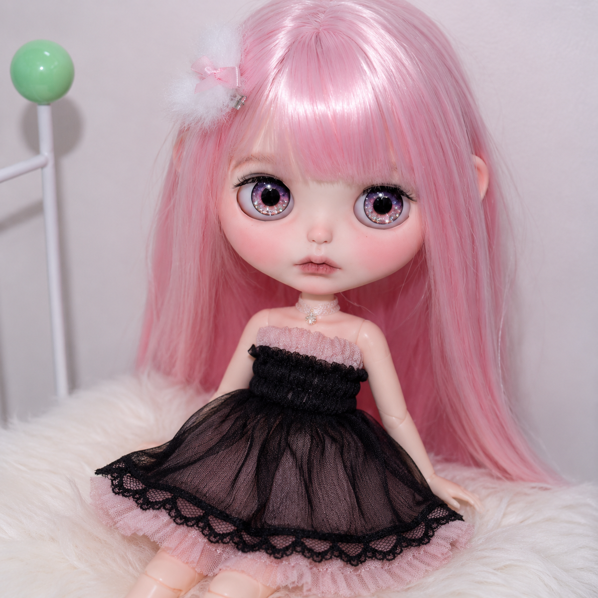 Customized Blythe Doll Full Set – Handmade Doll with Wig, Outfit & 19-Joint Body