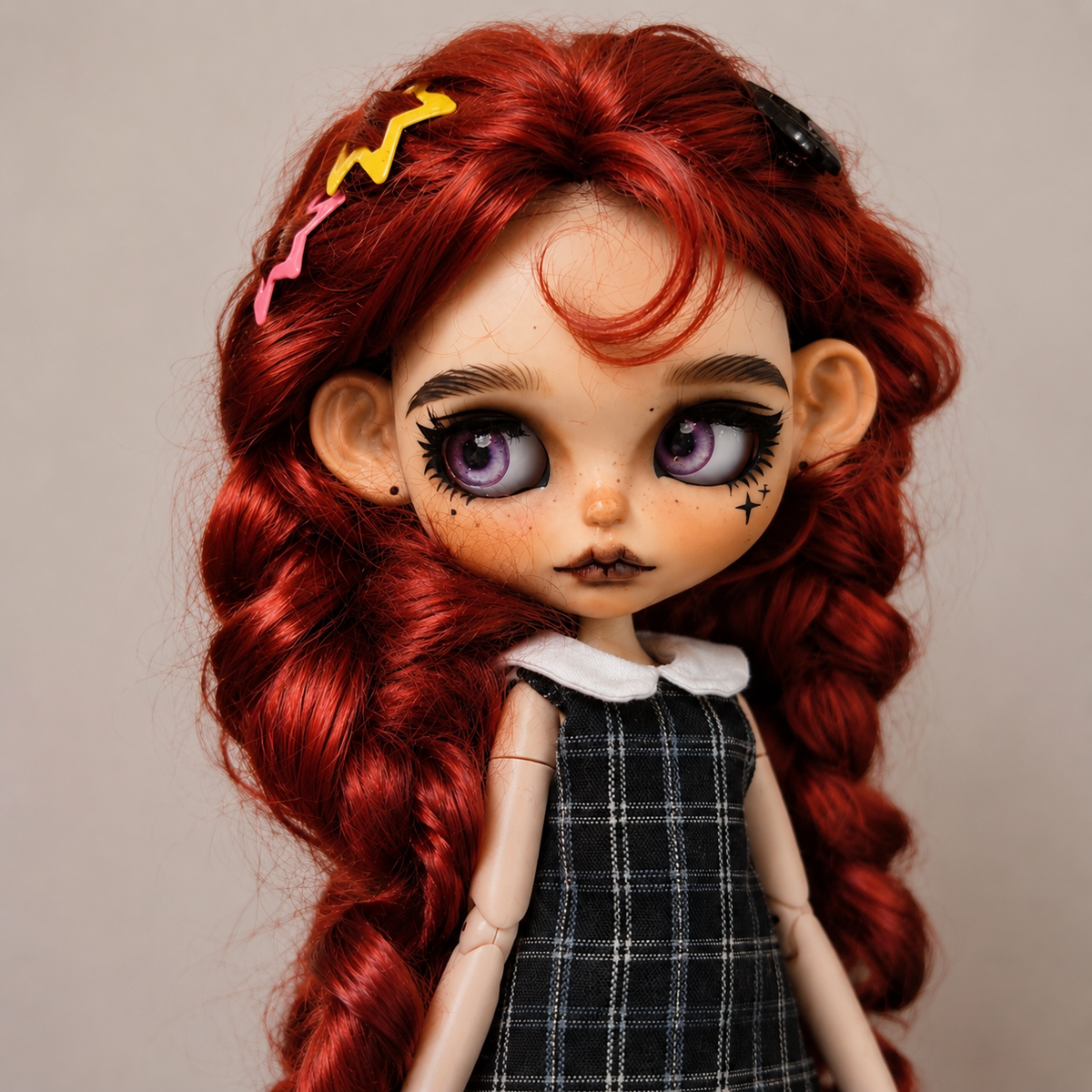 Customized Blythe Doll Full Set – Handmade Doll with Wig, Outfit & 19-Joint Body
