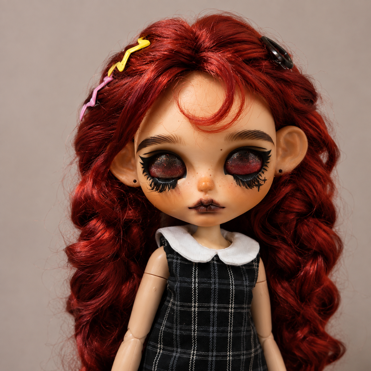 Customized Blythe Doll Full Set – Handmade Doll with Wig, Outfit & 19-Joint Body