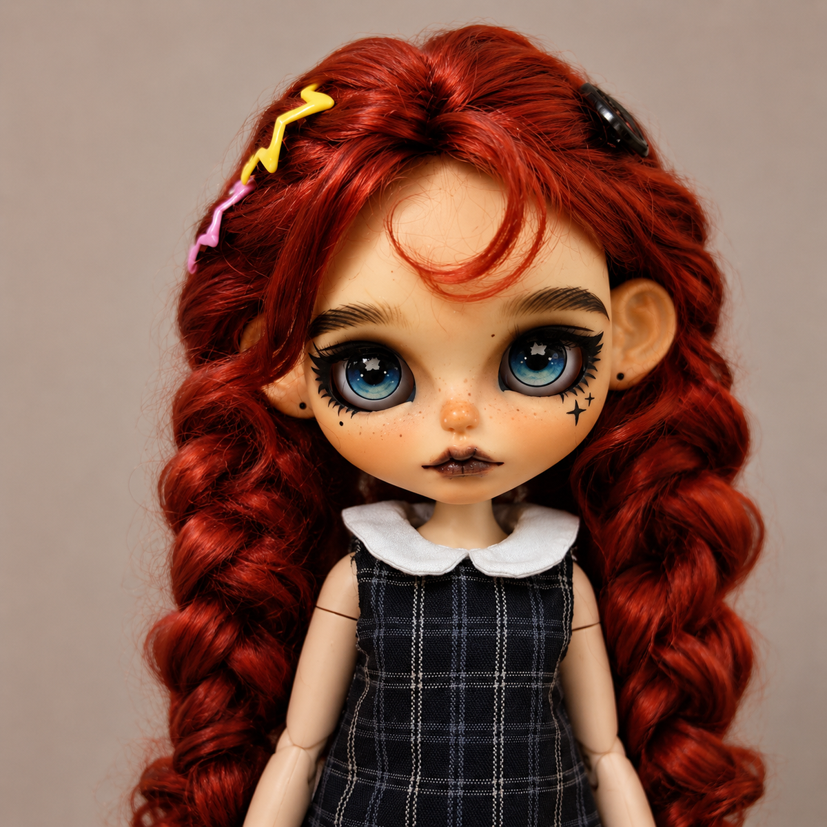 Customized Blythe Doll Full Set – Handmade Doll with Wig, Outfit & 19-Joint Body