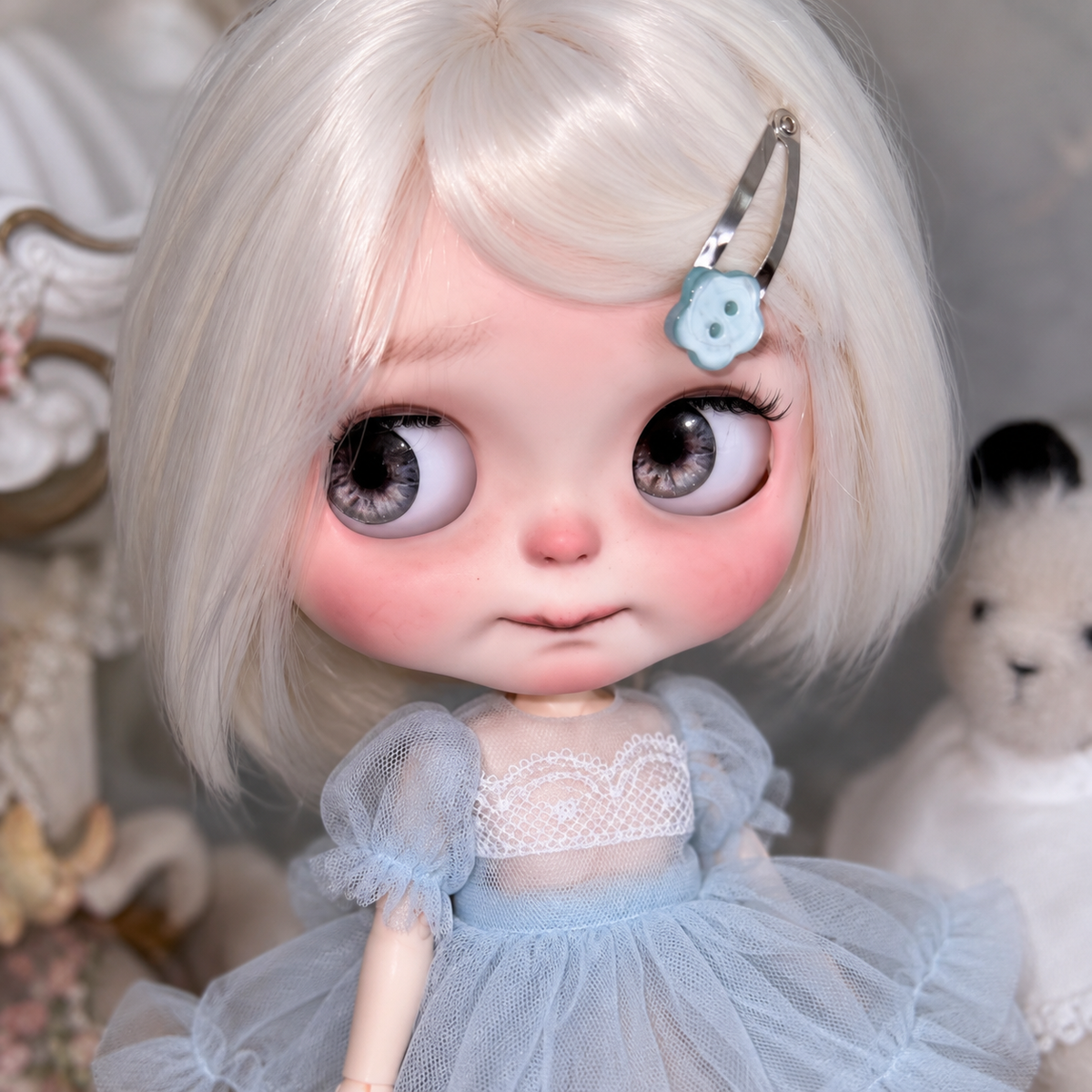 Customized Blythe Doll Full Set – Handmade Doll with Wig, Outfit & 19-Joint Body
