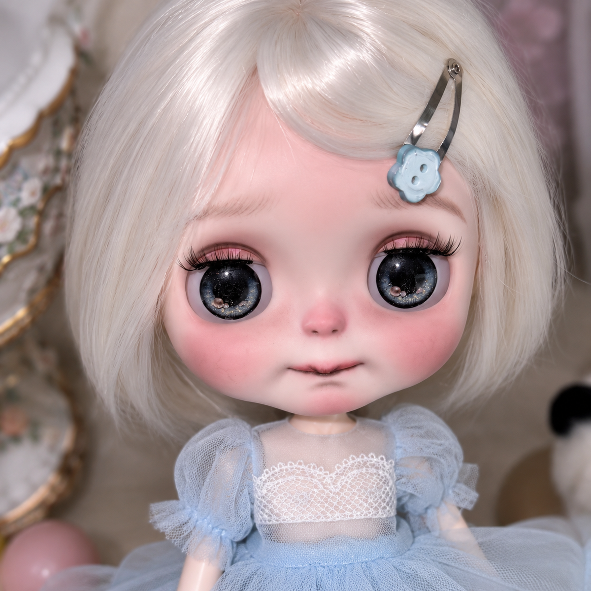 Customized Blythe Doll Full Set – Handmade Doll with Wig, Outfit & 19-Joint Body