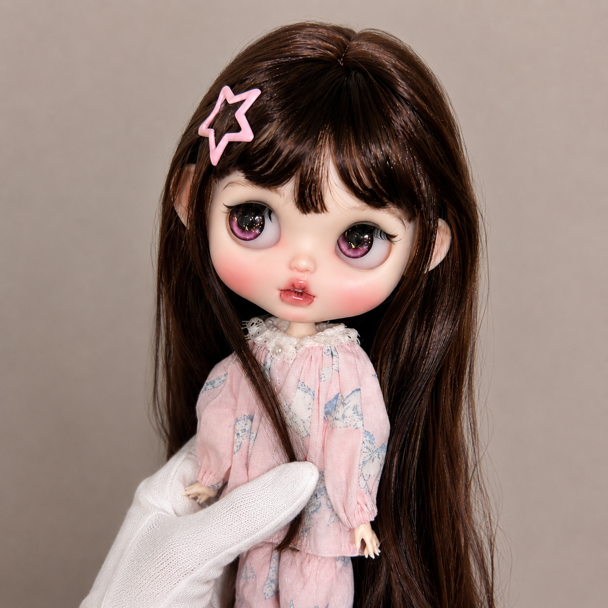 Customized Blythe Doll Full Set – Handmade Doll with Wig, Outfit & 19-Joint Body
