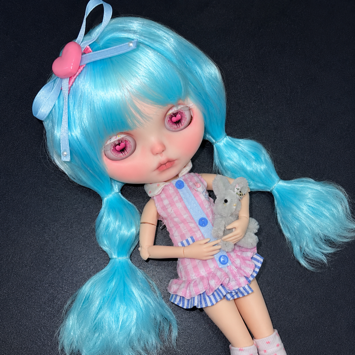 Customized Blythe Doll Full Set – Handmade Doll with Wig, Outfit & 19-Joint Body
