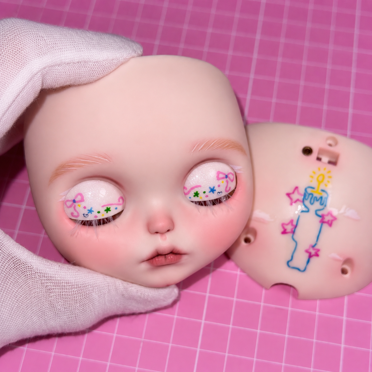 Customized Blythe Doll Full Set – Handmade Doll with Wig, Outfit & 19-Joint Body