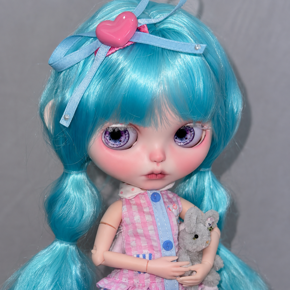 Customized Blythe Doll Full Set – Handmade Doll with Wig, Outfit & 19-Joint Body