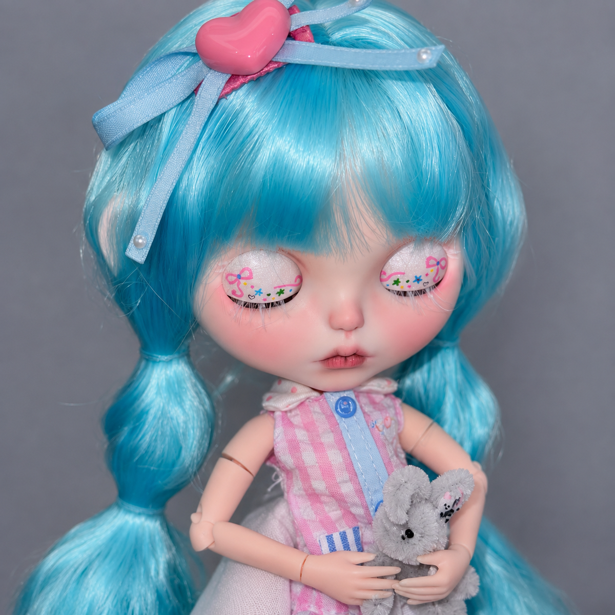 Customized Blythe Doll Full Set – Handmade Doll with Wig, Outfit & 19-Joint Body
