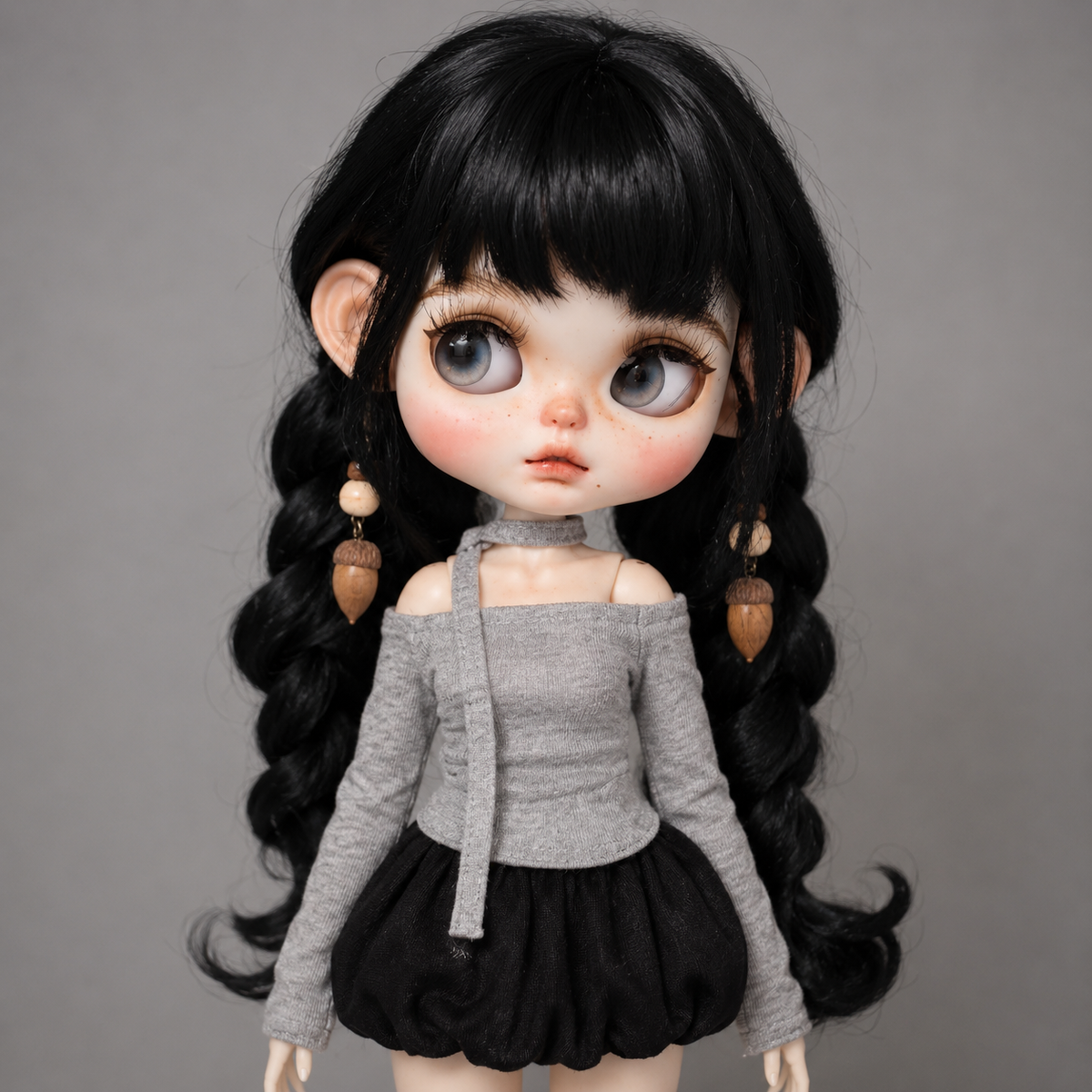 Customized Blythe Doll Full Set – Handmade Doll with Wig, Outfit & 19-Joint Body