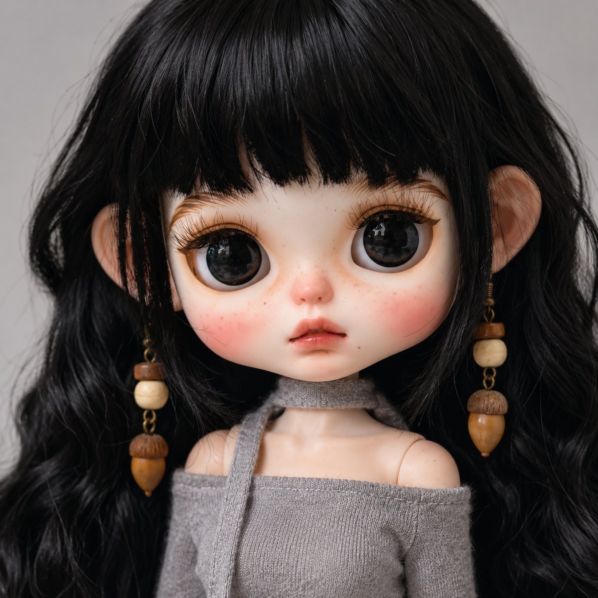 Customized Blythe Doll Full Set – Handmade Doll with Wig, Outfit & 19-Joint Body