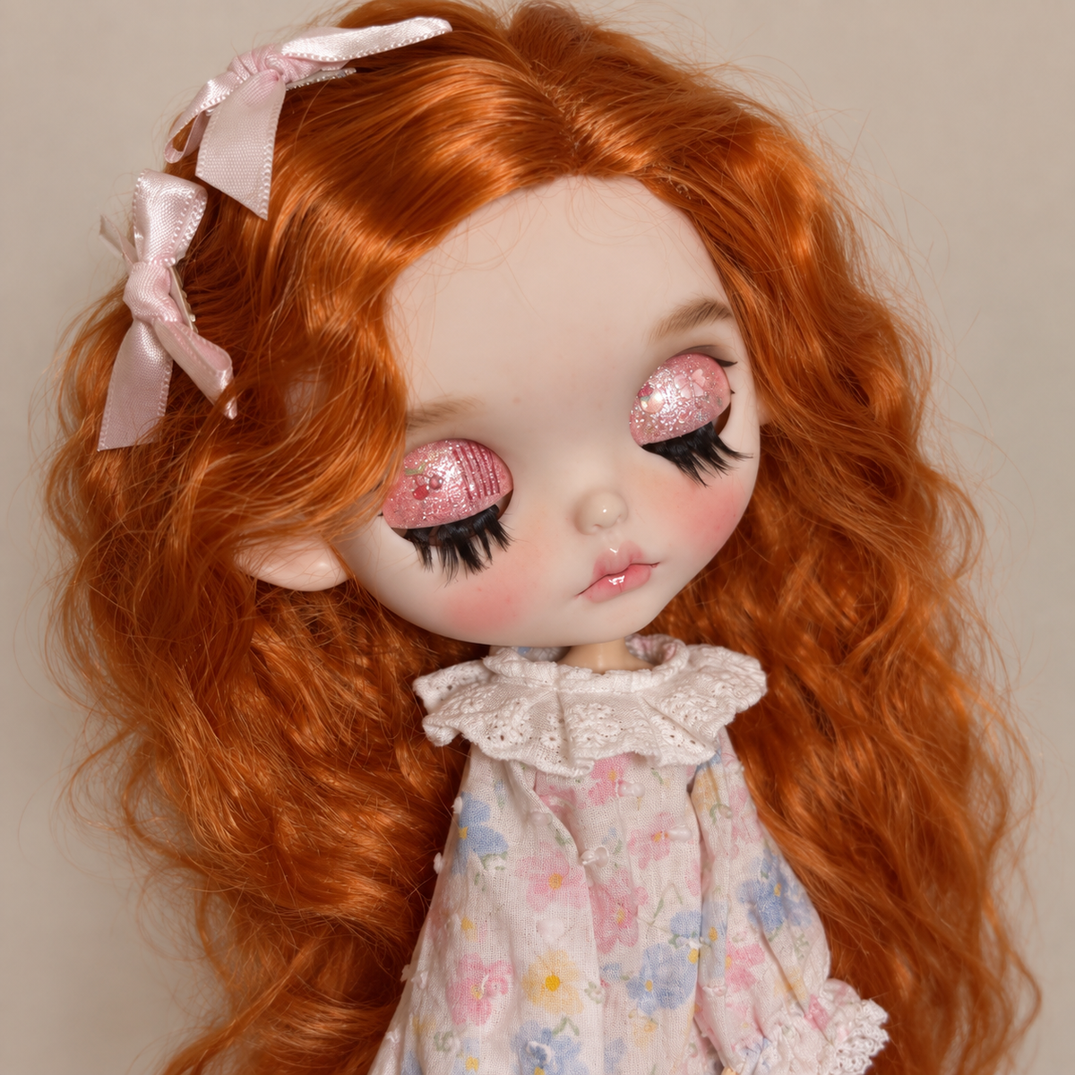 Customized Blythe Doll Full Set – Handmade Doll with Wig, Outfit &19-Joint Body