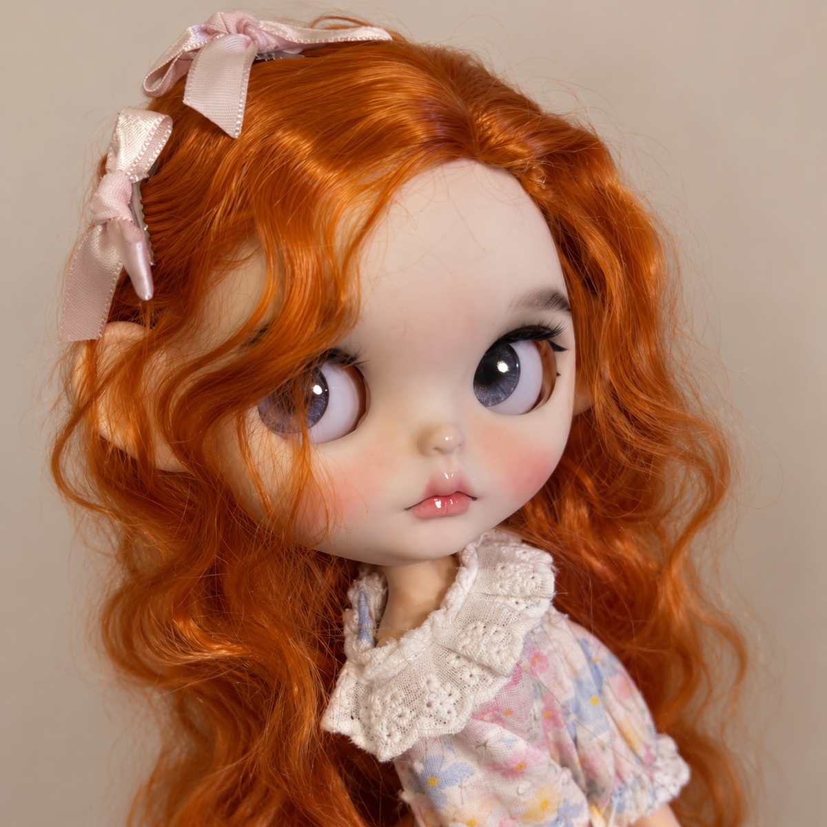 Customized Blythe Doll Full Set – Handmade Doll with Wig, Outfit &19-Joint Body