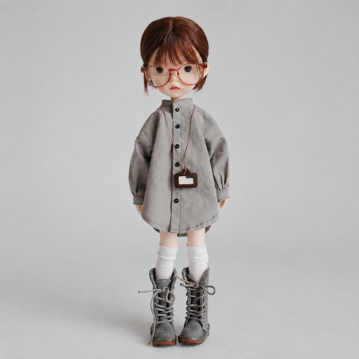 Oversized Doll Shirt for Blythe OB22 Azone OB24 - handmade by Umberloom Studio, view 2 of 4