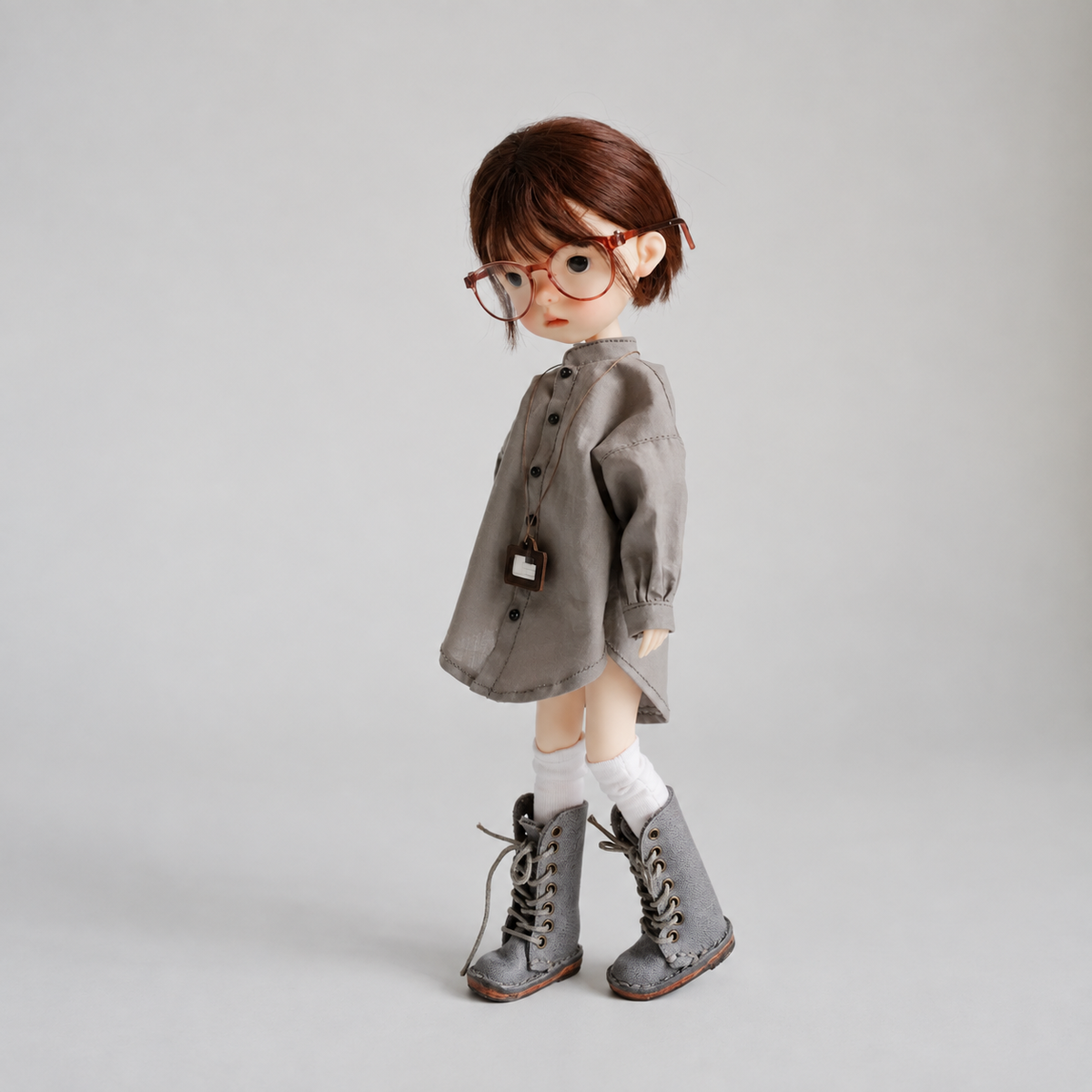 Oversized Doll Shirt for Blythe OB22 Azone OB24 - handmade by Umberloom Studio, view 4 of 4