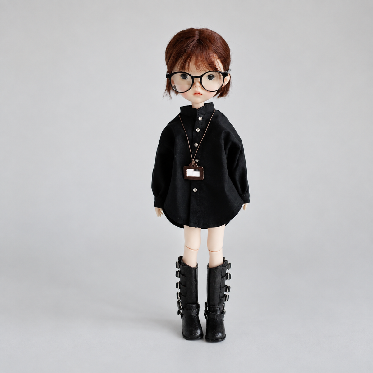 Oversized Doll Shirt for Blythe OB22 Azone OB24 - handmade by Umberloom Studio, view 3 of 4