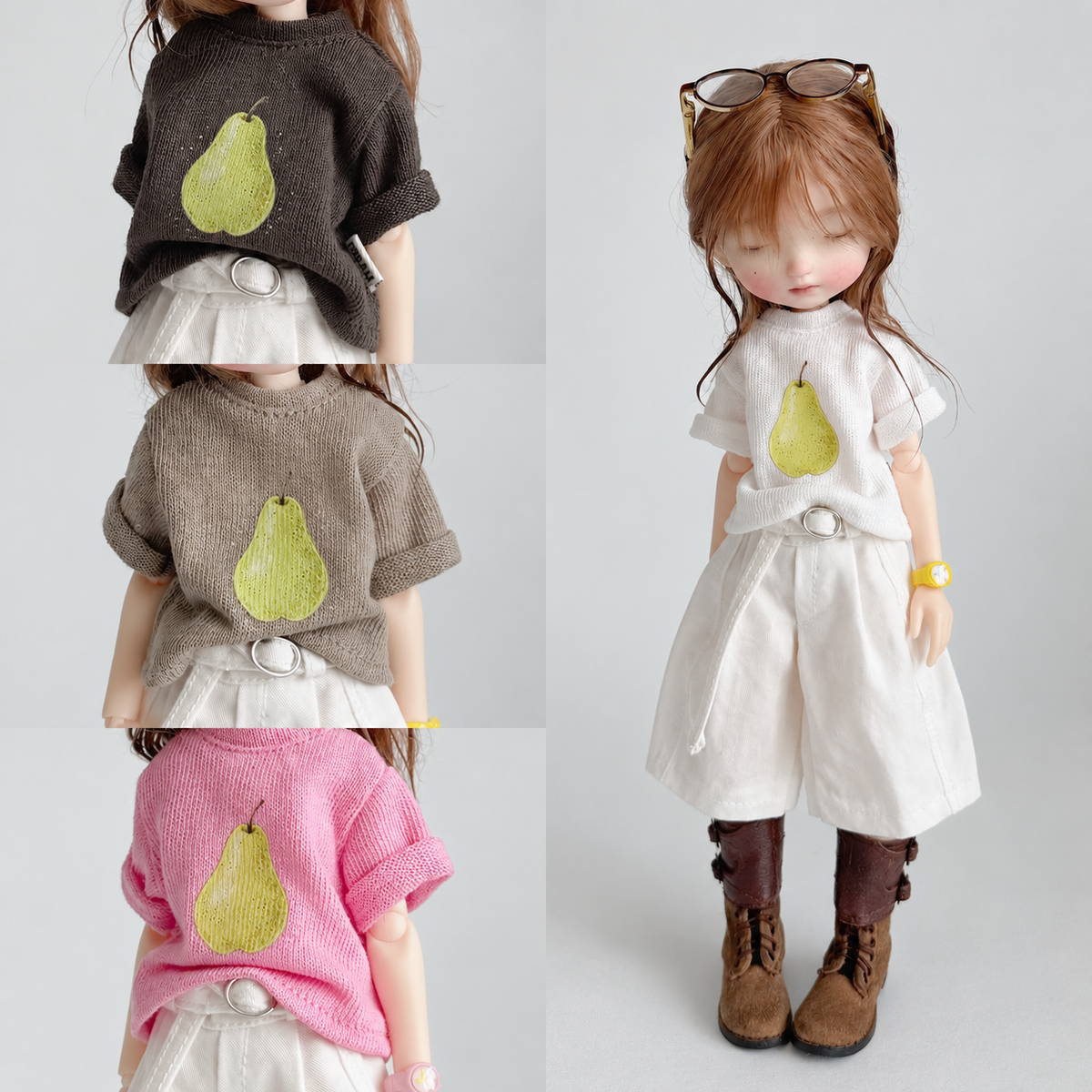 Oversized Doll Top for Blythe OB22 OB24 Azone - handmade by Umberloom Studio, view 7 of 7