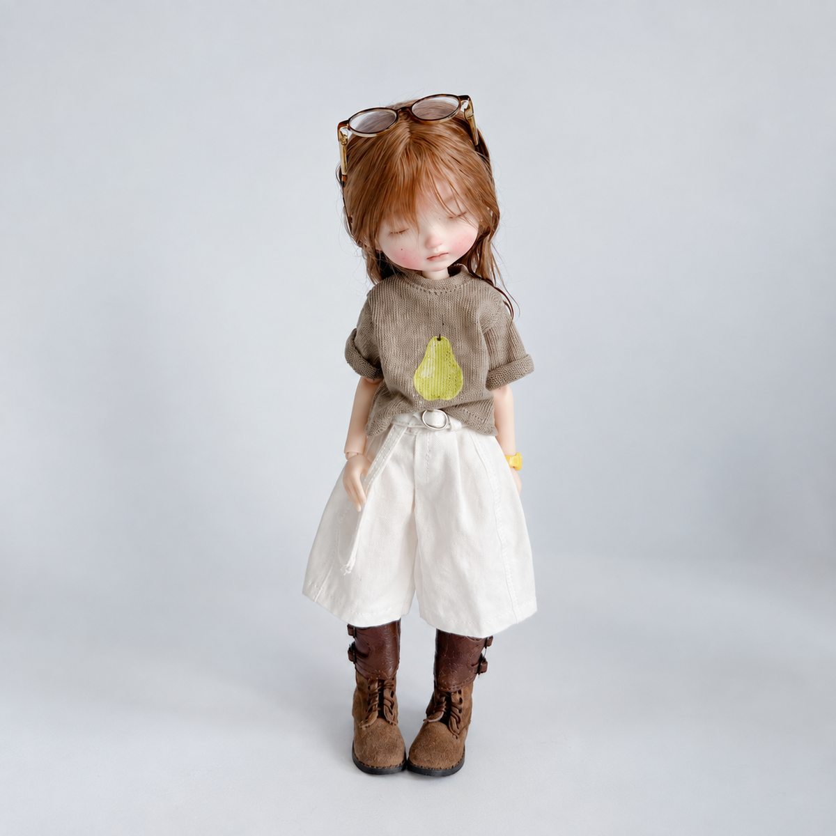 Oversized Doll Top for Blythe OB22 OB24 Azone - handmade by Umberloom Studio, view 5 of 7