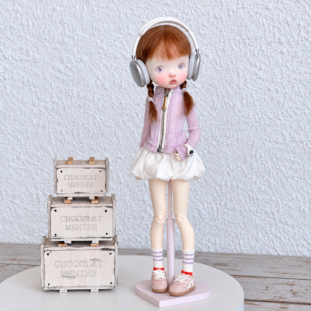 Y2K Zip Up Doll Top for Blythe OB22 OB24 Azone - handmade by Umberloom Studio, view 7 of 7