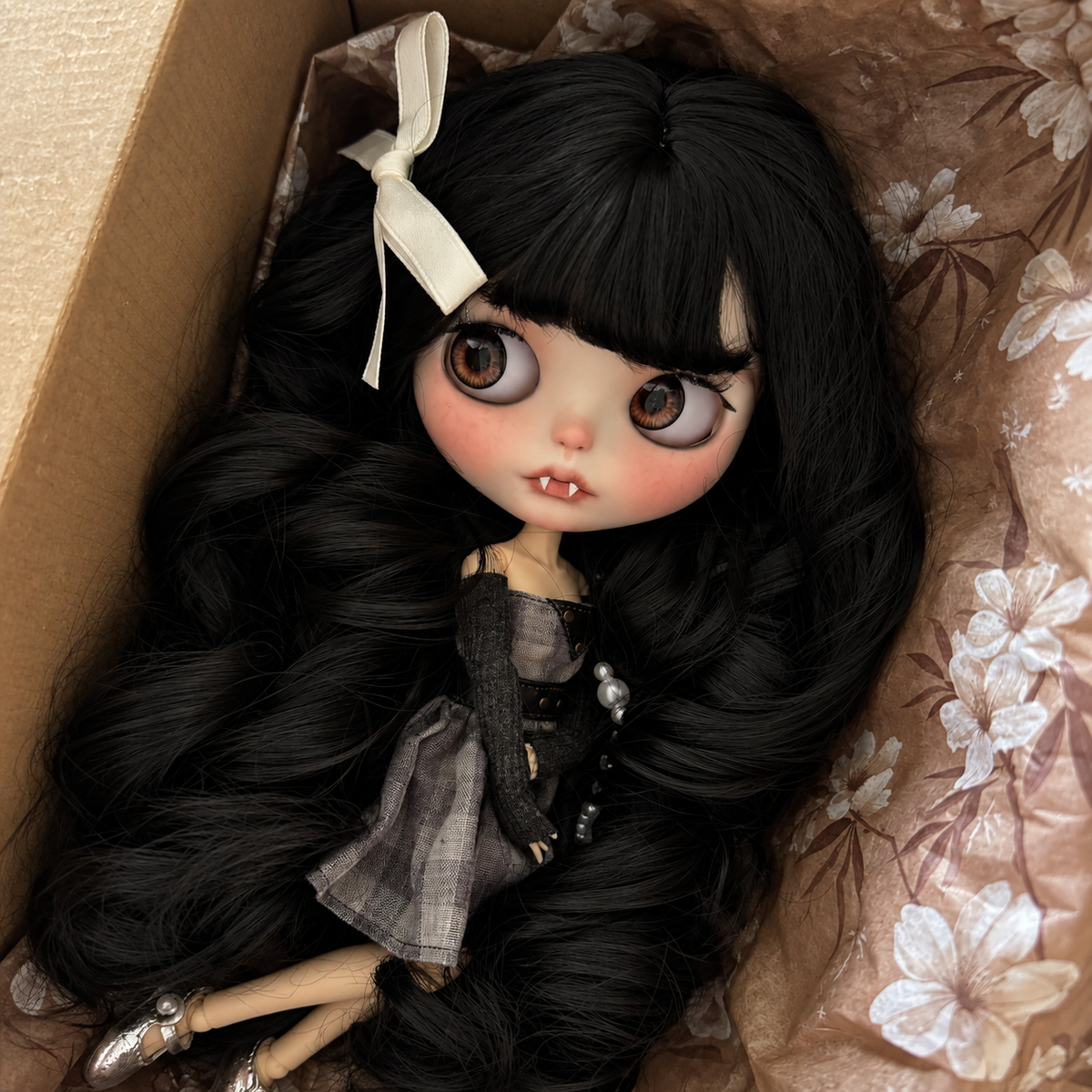 Customized Blythe Doll Full Set – Handmade Doll with Wig, Outfit & 19-Joint Body