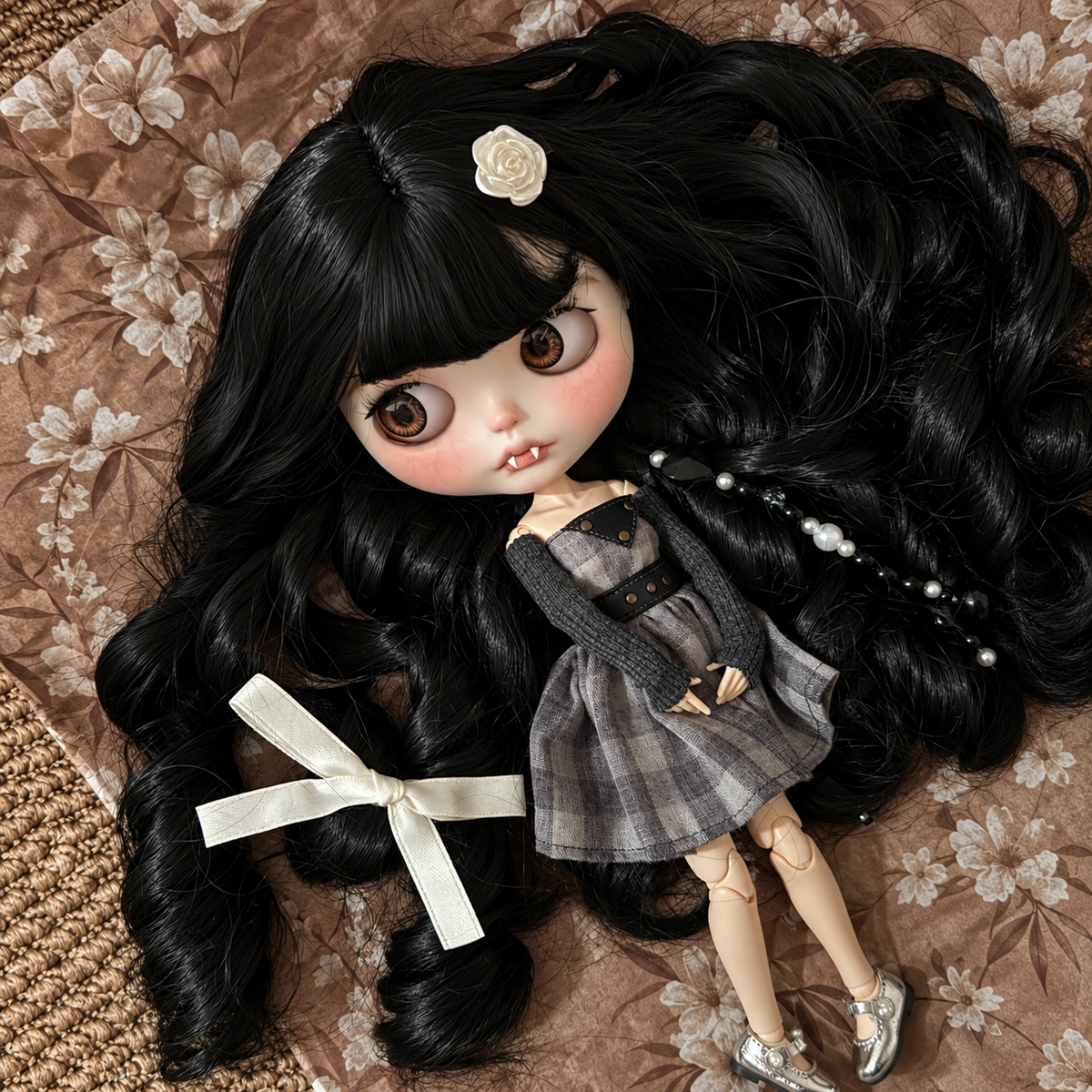 Customized Blythe Doll Full Set – Handmade Doll with Wig, Outfit & 19-Joint Body
