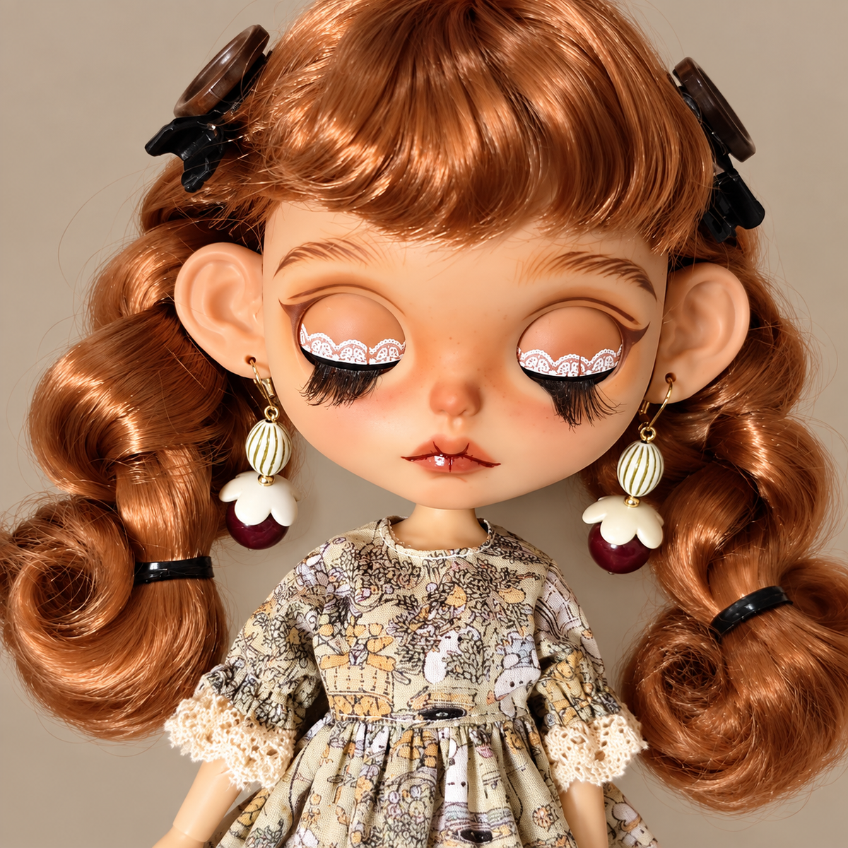 Customized Blythe Doll Full Set – Handmade Doll with Wig, Outfit & 19-Joint Body