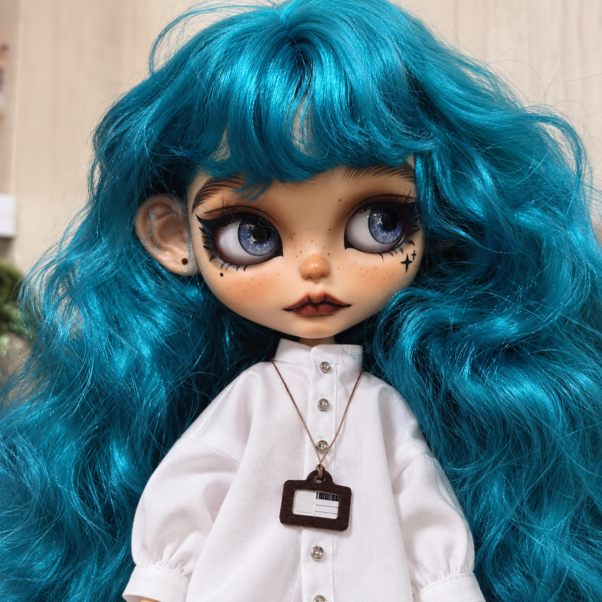 Customized Blythe Doll Full Set – Handmade Doll with Wig, Outfit & 19-Joint Body