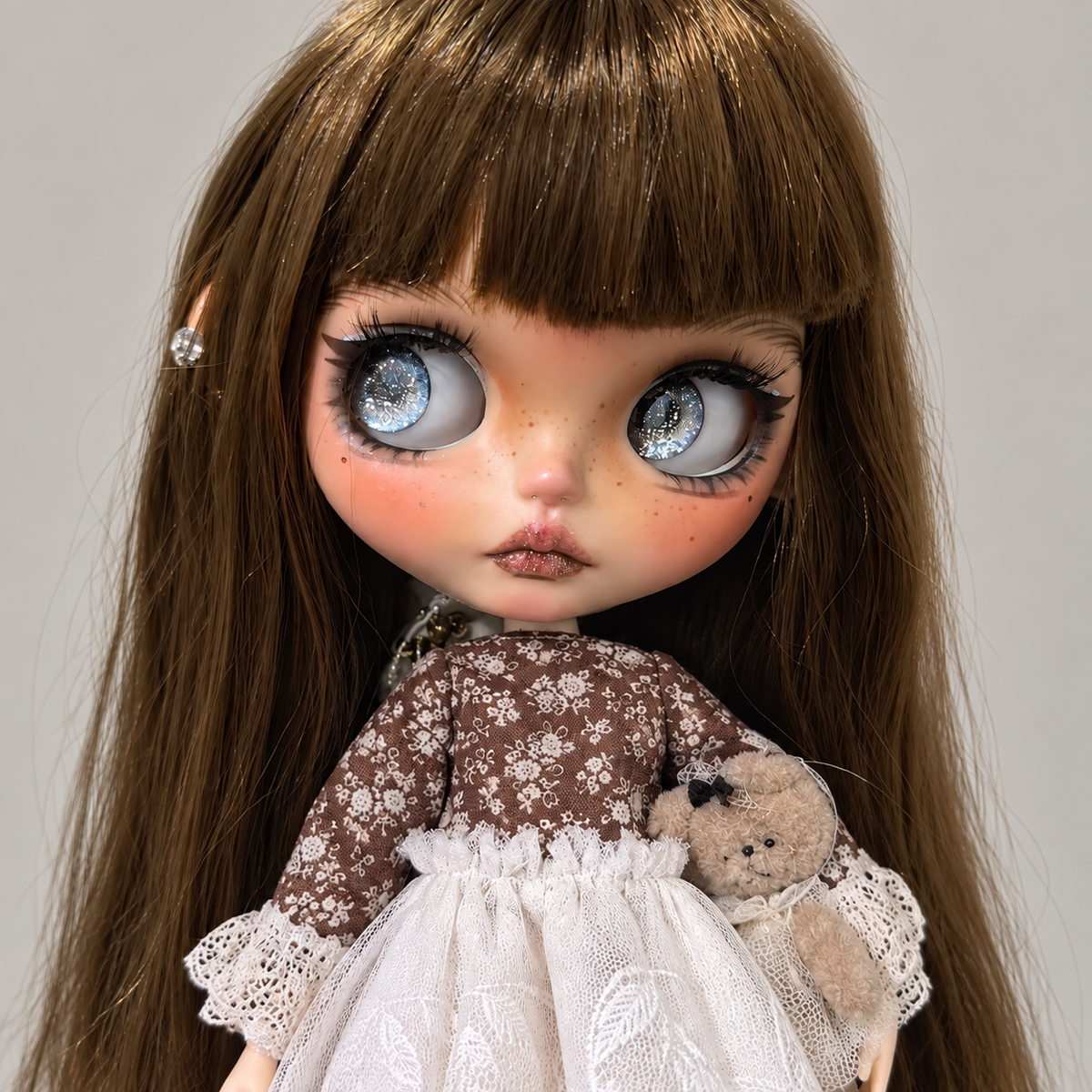 Customized Blythe Doll Full Set – Handmade Doll with Wig, Outfit & 19-Joint Body