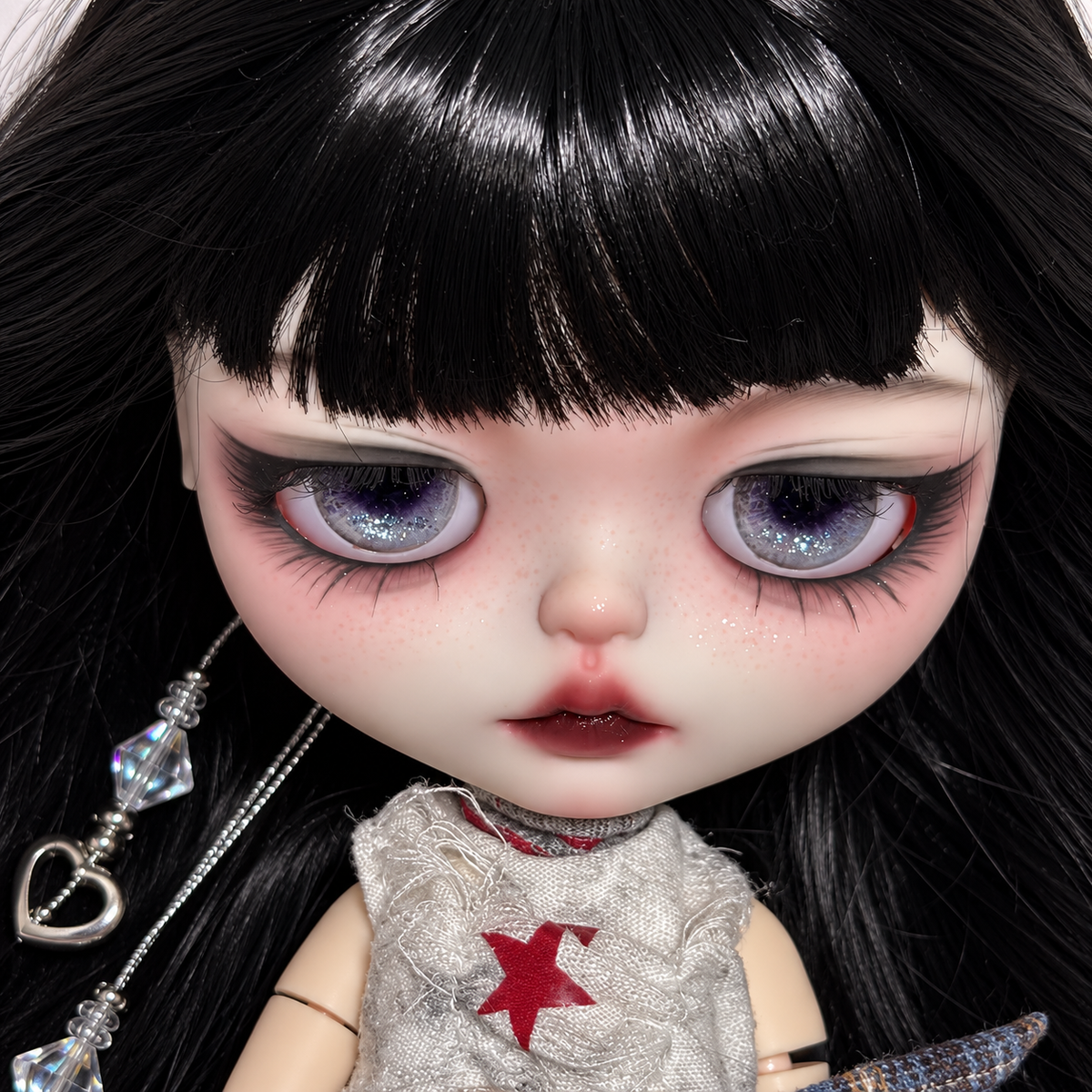Customized Blythe Doll Full Set – Handmade Doll with Wig, Outfit & 19-Joint Body