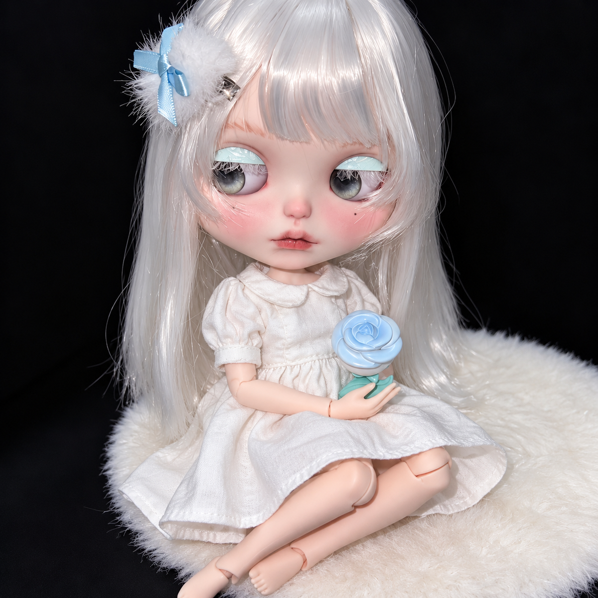 Customized Blythe Doll Full Set – Handmade Doll with Wig, Outfit & 19-Joint Body