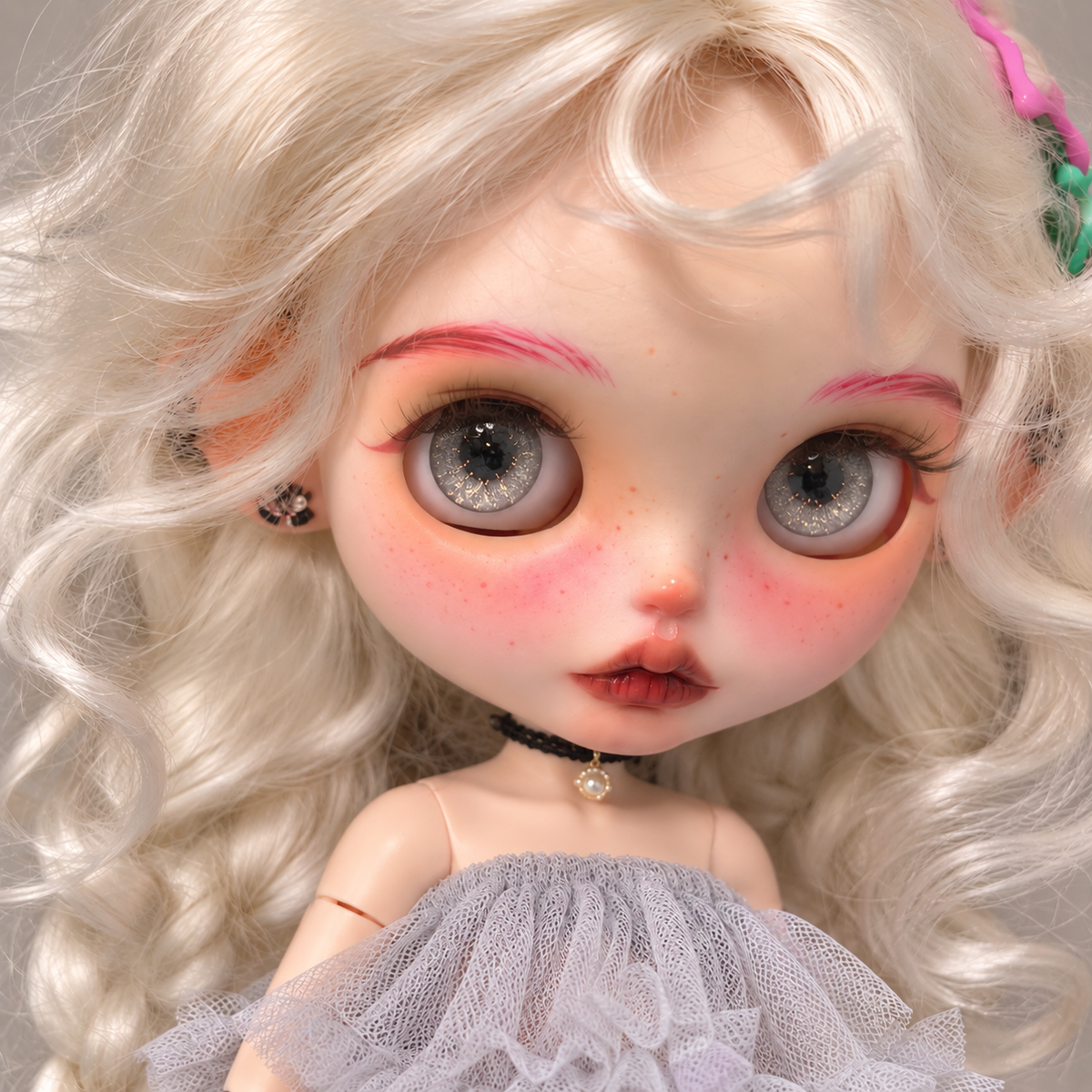 Customized Blythe Doll Full Set – Handmade Doll with Wig, Outfit & 19-Joint Body